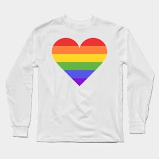 Rainbow heart Long Sleeve T-Shirt